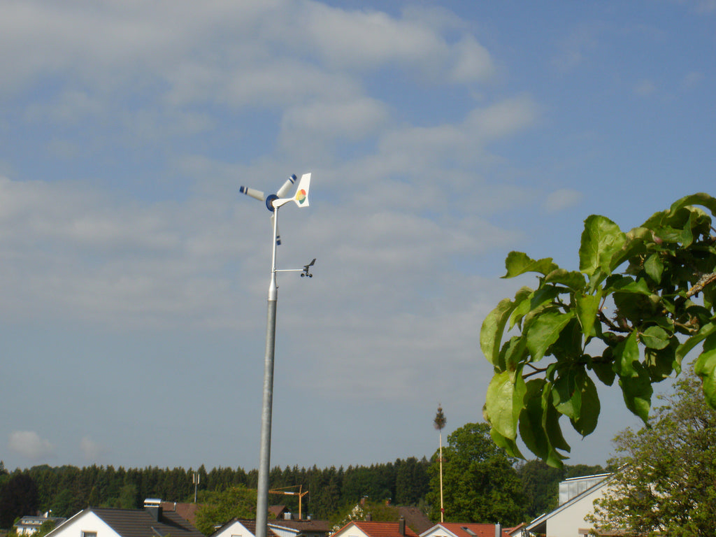 WindLogger with 2 anemometers & wind direction vane
